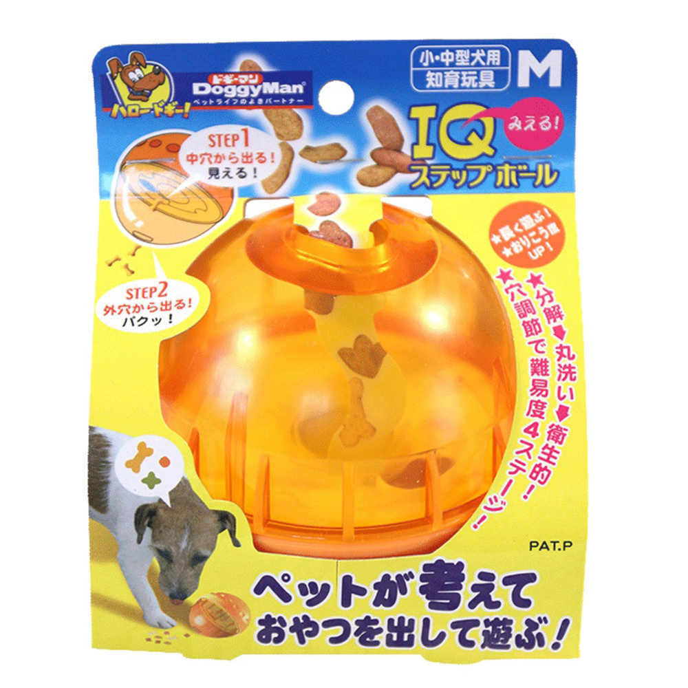 DoggyMan IQ Step Ball Dog Toy - Kohepets
