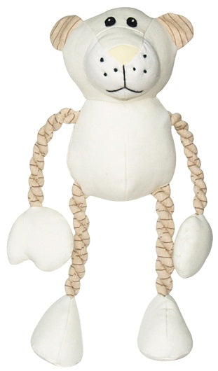 Dogit Natural Canvas & Cotton Tiger Dog Toy - Kohepets