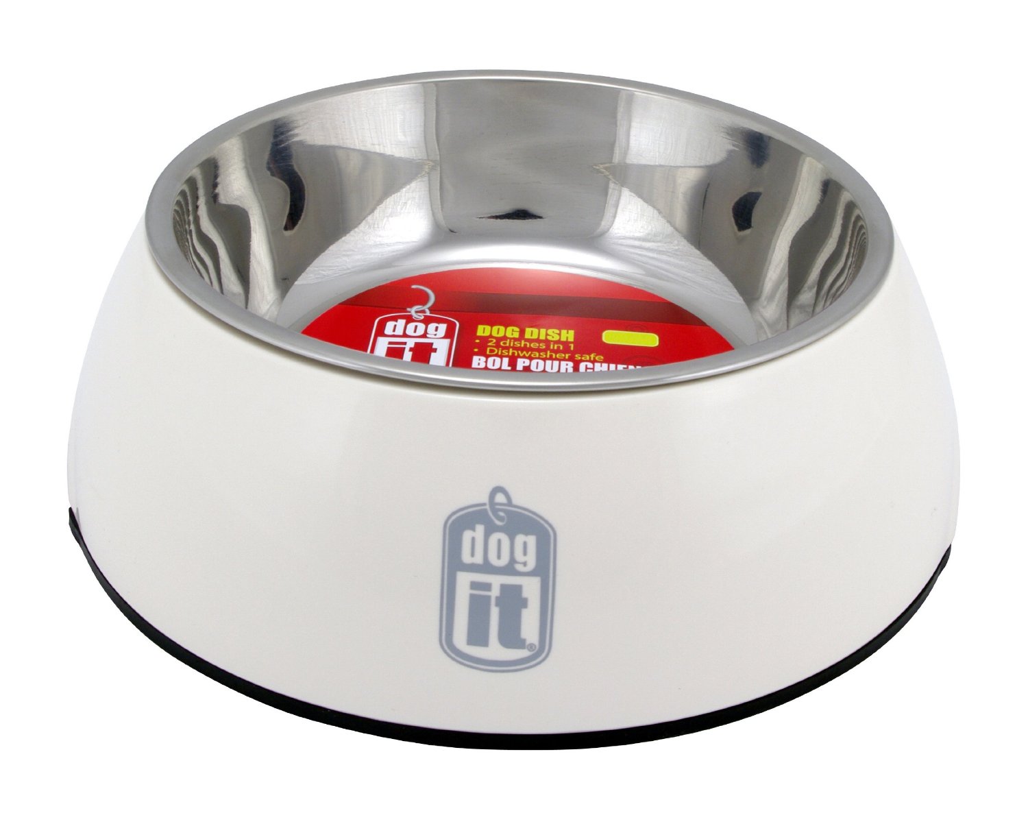 Dogit Durable Bowl with Stainless Steel Insert for Dogs S - Kohepets
