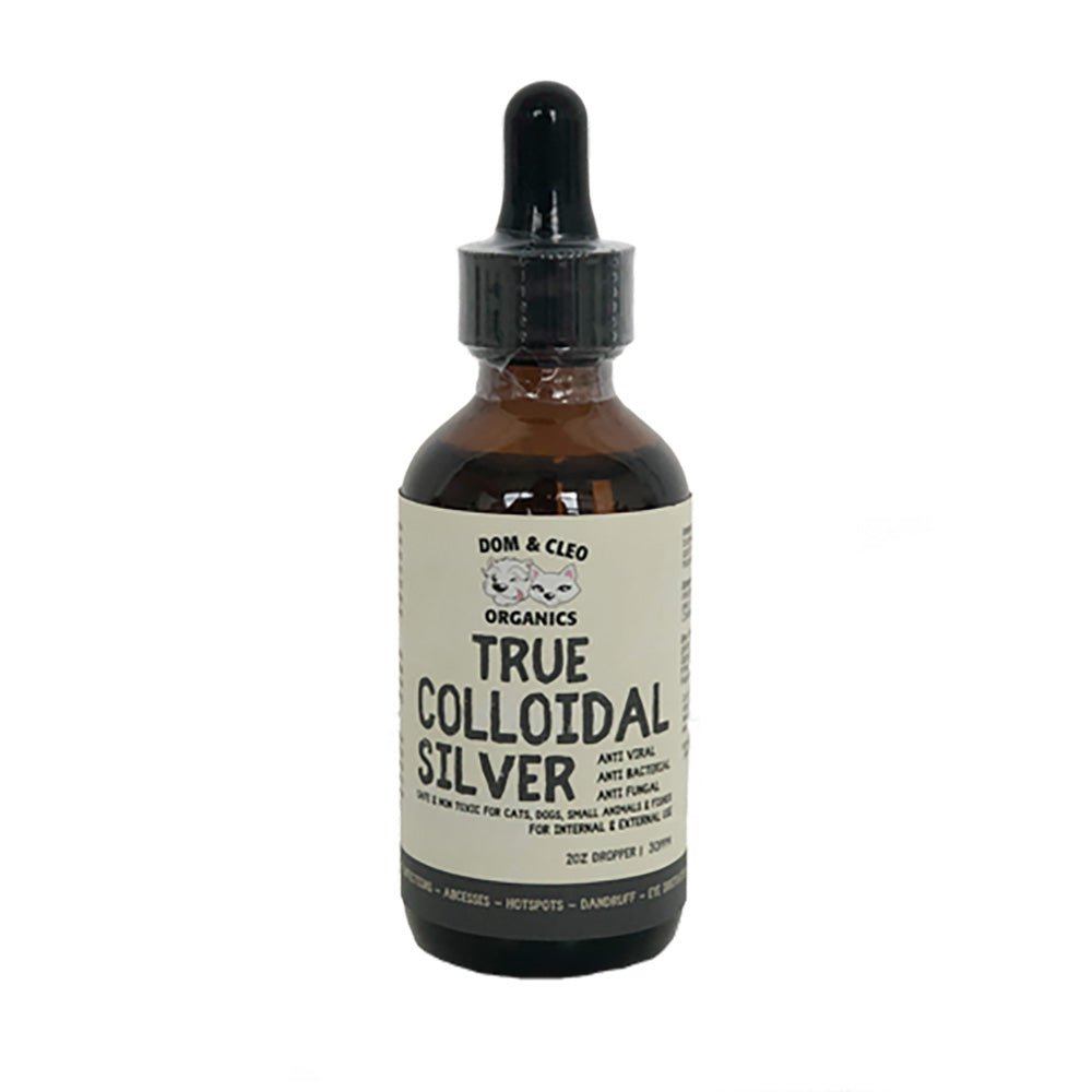 Dom & Cleo True Colloidal Silver Dropper 2oz