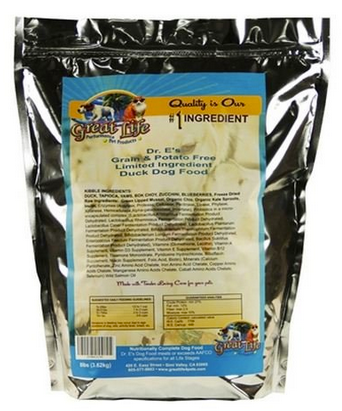 Great Life Dr. E's Grain & Potato-Free Limited Ingredient Duck Dog Food - Kohepets