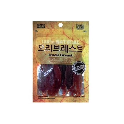 Bow Wow Duck Breast Dog Treat 70g - Kohepets