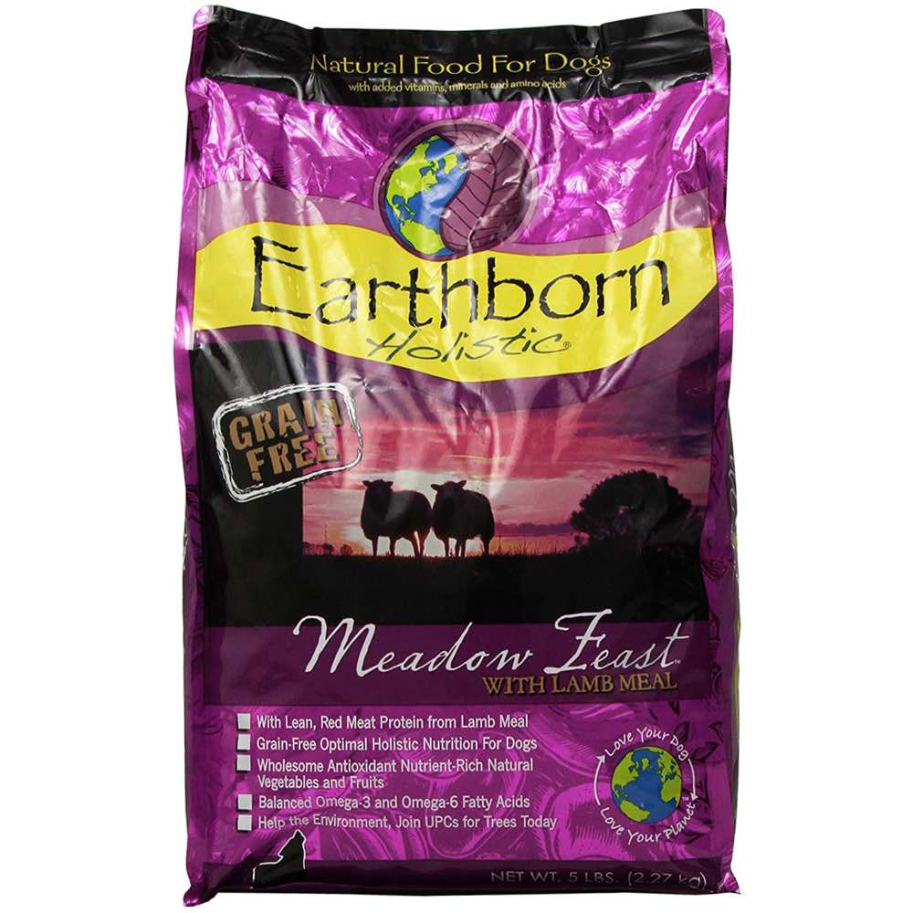 Earthborn Holistic Meadow Feast Grain Free Dry Dog Food 5lb - Kohepets
