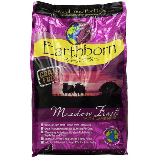Earthborn Holistic Meadow Feast Grain Free Dry Dog Food 5lb - Kohepets