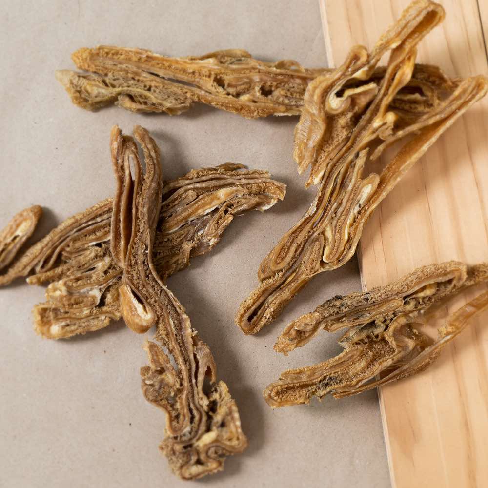 2 FOR $23.30: Earthmade Free-Range Grass-Fed Beef Clean Tripe Slice Air-Dried Dog Treats 100g - Kohepets