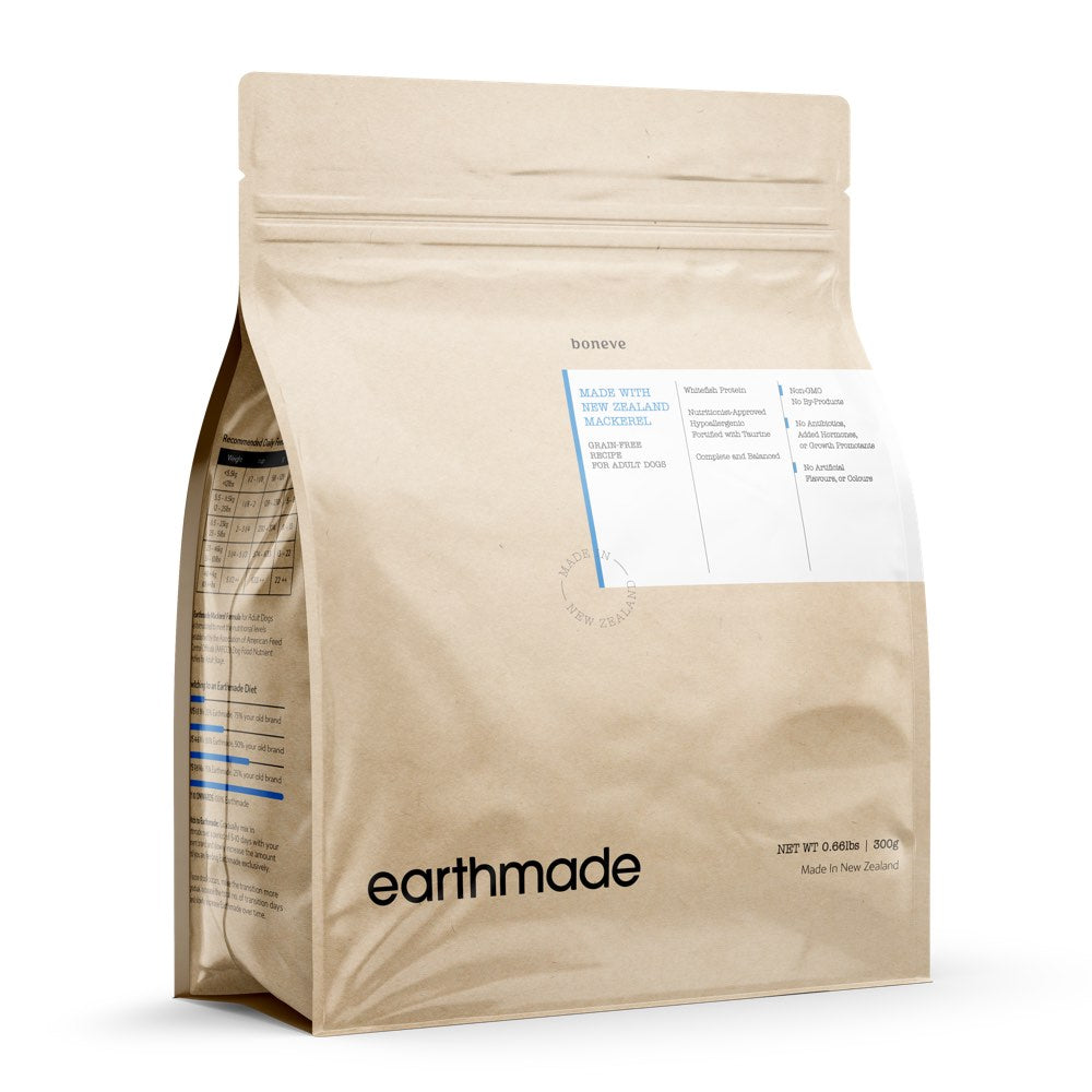 Trial Special $2 OFF: Boneve Earthmade Grain-Free Adult Dry Dog Food 300g