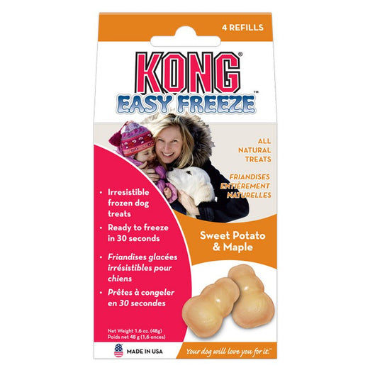 KONG Easy Freeze Refills - Sweet Potato & Maple Dog Treats - Kohepets