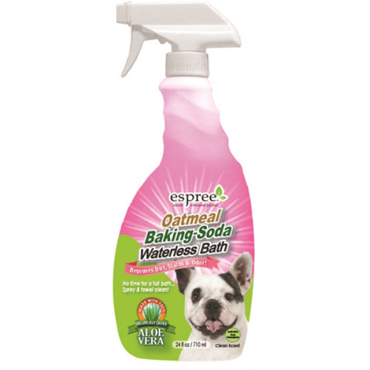Espree Oatmeal Baking Soda Waterless Bath 24oz Kohepets
