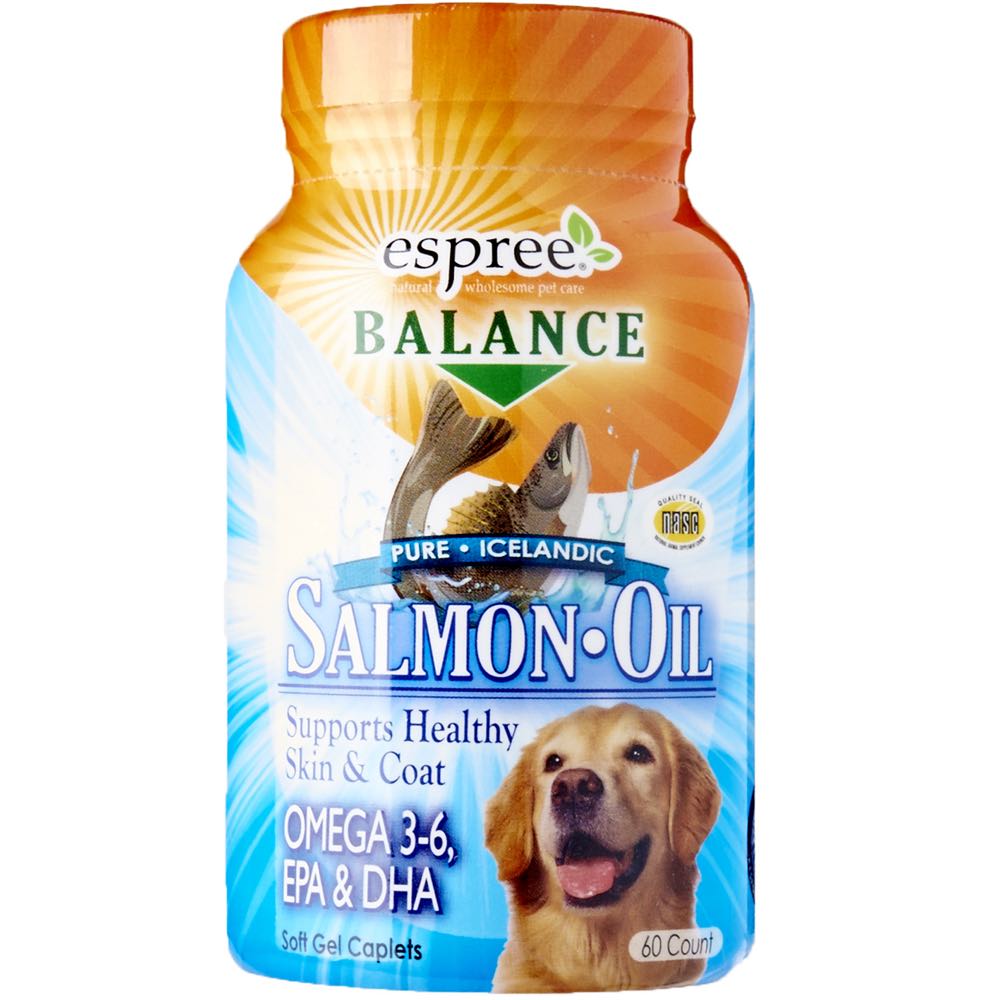 Espree Pure Icelandic Salmon Oil Soft Gel Dog Supplements 60 Cap - Kohepets