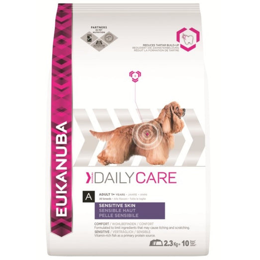BUNDLE DEAL: Eukanuba Adult Daily Care Sensitive Skin Dry Dog Food - Kohepets