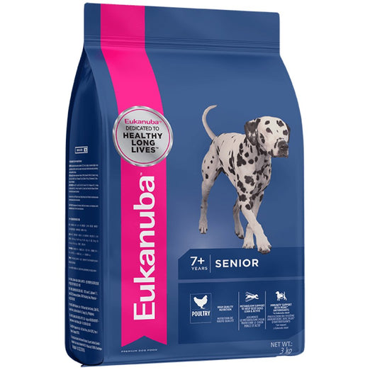 BUNDLE DEAL: Eukanuba Senior Medium Breed Chicken Dry Dog Food - Kohepets