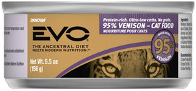 EVO 95% Venison Canned Cat Food 156g