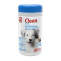 Dogit Eye Wipes Unscented 70pcs - Kohepets