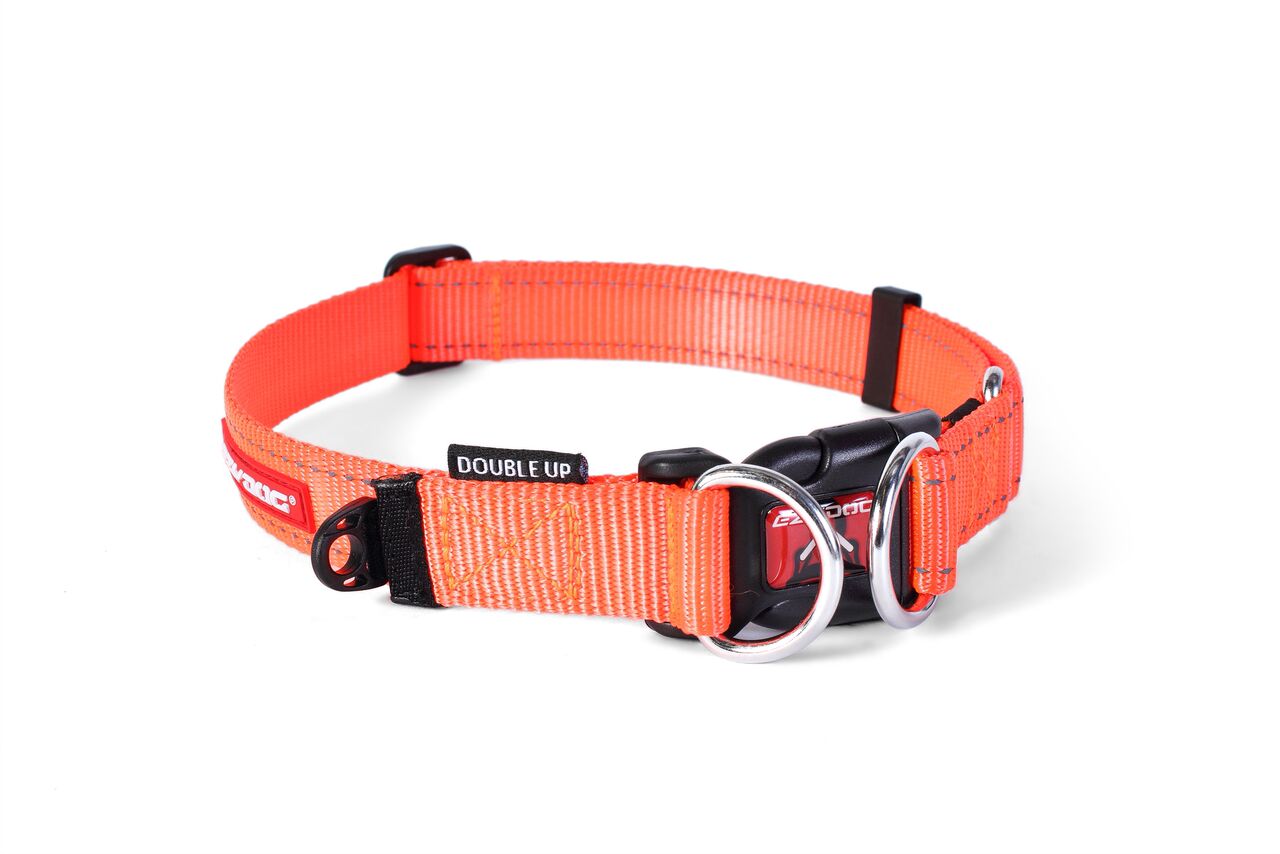 EzyDog Double Up Dog Collar - Medium - Kohepets