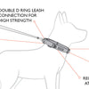 EzyDog Double Up Dog Collar - Extra Large - Kohepets