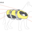 EzyDog Micro Doggy Floatation Vest 2XS - Kohepets