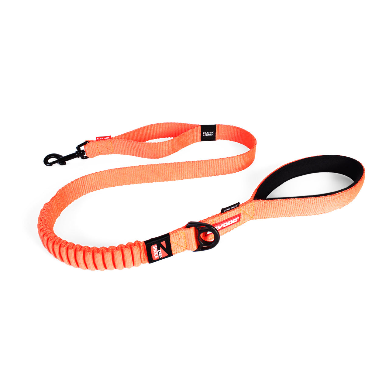 EzyDog Zero Shock Leash 48" With Traffic Control - Kohepets