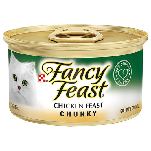 Fancy Feast Chunky Chicken Feast Canned Cat Food 85g