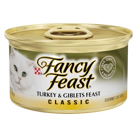 Fancy Feast Turkey & Giblets Feast Canned Cat Food 85g - Kohepets