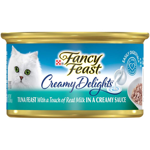 Fancy Feast Creamy Delights Tuna Feast Canned Cat Food 85g - Kohepets