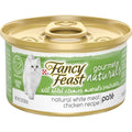 Fancy Feast Gourmet Naturals White Meat Chicken Pate Adult Canned Cat Food 85g - Kohepets