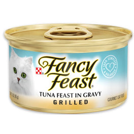 Fancy Feast Grilled Tuna Feast In Gravy Canned Cat Food 85g