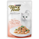 Fancy Feast Inspirations Salmon, Spinach, Courgette & Green Beans Pouch Cat Food 70g x12