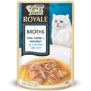Fancy Feast Royale Broths Tuna, Surimi & Whitebait Pouch Cat Food 40g