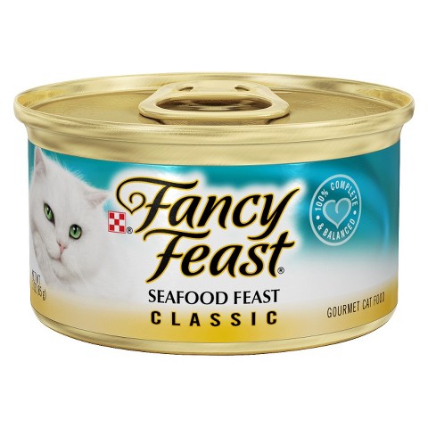 Fancy Feast Seafood Feast Canned Cat Food 85g - Kohepets