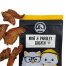 Feed My Paws Mint & Parsley Chicken Cat & Dog Treats 70g