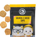 Feed My Paws Salmon & Cheese Chips Cat & Dog Treats 60g - Kohepets