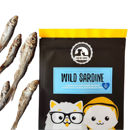 Feed My Paws Wild Sardine Cat & Dog Treats 60g - Kohepets