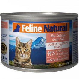 Feline Natural Lamb & Salmon Feast Canned Cat Food 170g - Kohepets