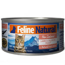 20% OFF: Feline Natural Lamb & Salmon Feast Canned Cat Food 85g