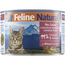 Feline Natural Chicken & Venison Feast Canned Cat Food 170g
