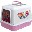 Ferplast Prima Decor Hooded Cat Litter Box - Kohepets