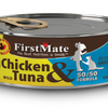 FirstMate Grain Free 50/50 Cage Free Chicken & Wild Tuna Formula Canned Cat Food 156g - Kohepets