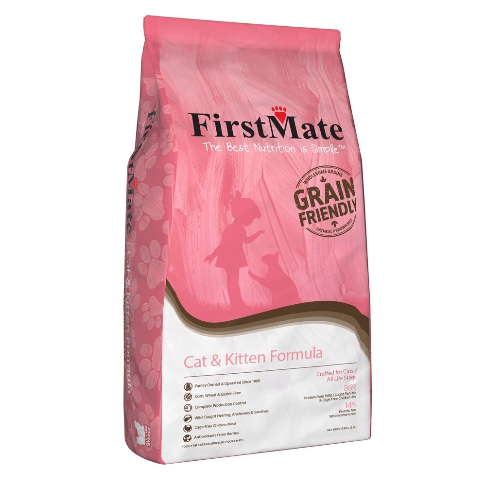 FirstMate GrainFriendly Cat & Kitten Formula Dry Cat Food Kohepets