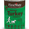 FirstMate Grain Free Free Run Turkey Formula Canned Dog Food 12.5oz - Kohepets