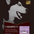 Fish 4 Pets Freeze Dried Prime Salmon Spiral Dog Treat 57g - Kohepets