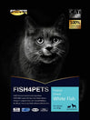 Fish 4 Pets Freeze Dried White Fish Cat Treat 57g