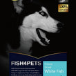 Fish 4 Pets Freeze Dried White Fish Dog Treat 57g - Kohepets
