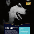 Fish 4 Pets Freeze Dried White Fish Dog Treat 57g - Kohepets