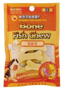 Bow Wow Bone & Joint Fish Chew Dog Treat 7 pieces - Kohepets