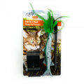 All For Paws Natural Instincts Fish on Hook Cat Toy - Kohepets