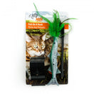 All For Paws Natural Instincts Fish on Hook Cat Toy