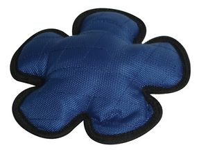Dogit Tuff Luvz Nylon Flower Blue Dog Toy - Kohepets
