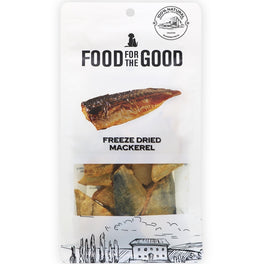 30% OFF: Food For The Good Mackerel Freeze-Dried Treats For Cats & Dogs 70g - Kohepets
