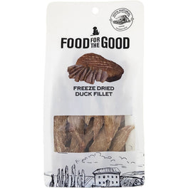 25% OFF: Food For The Good Duck Fillet Freeze-Dried Treats For Cats & Dogs 100g