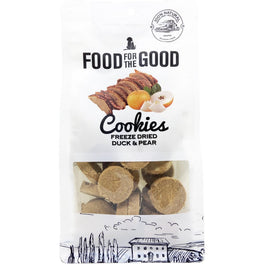 25% OFF: Food For The Good Duck & Pear Cookies Freeze-Dried Treats For Cats & Dogs 70g
